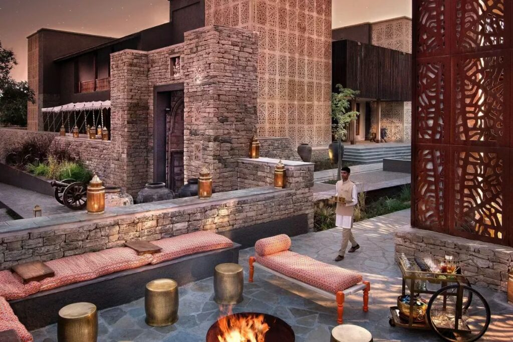 Luxury Jungle Stay Common Area Gir Sasarn